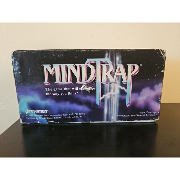 Vintage 1996 MindTrap Card Game By Great American Puzzle Factory Inc . USA Made - Picture 1 of 5